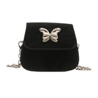 Mini Handbag with Butterfly Detail