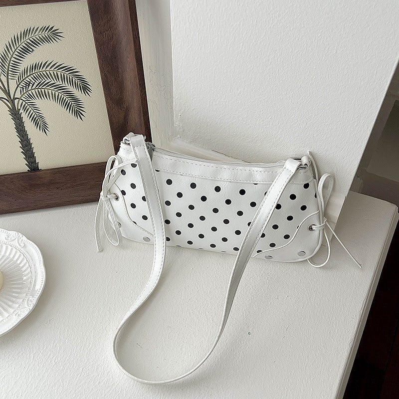 Polka Dot Pattern Mini Handbag