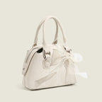 Mini-Handbag with Playful Bow Accent