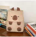 Backpack with Cute Animal Motif