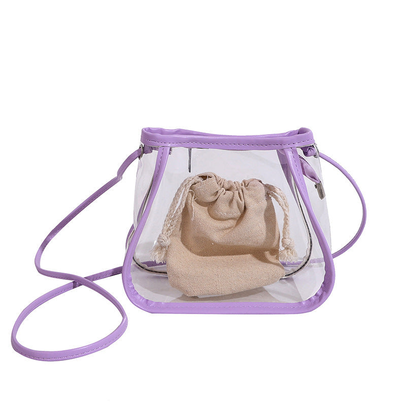 Transparent Mini Bucket Bag