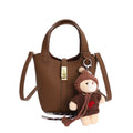 Women’s Mini-Handbag with Playful Animal Pendant