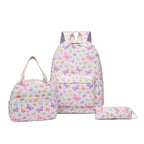 Set consisting of backpack, lunch bag and pencil case