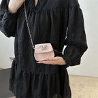 Mini Handbag with Butterfly Detail