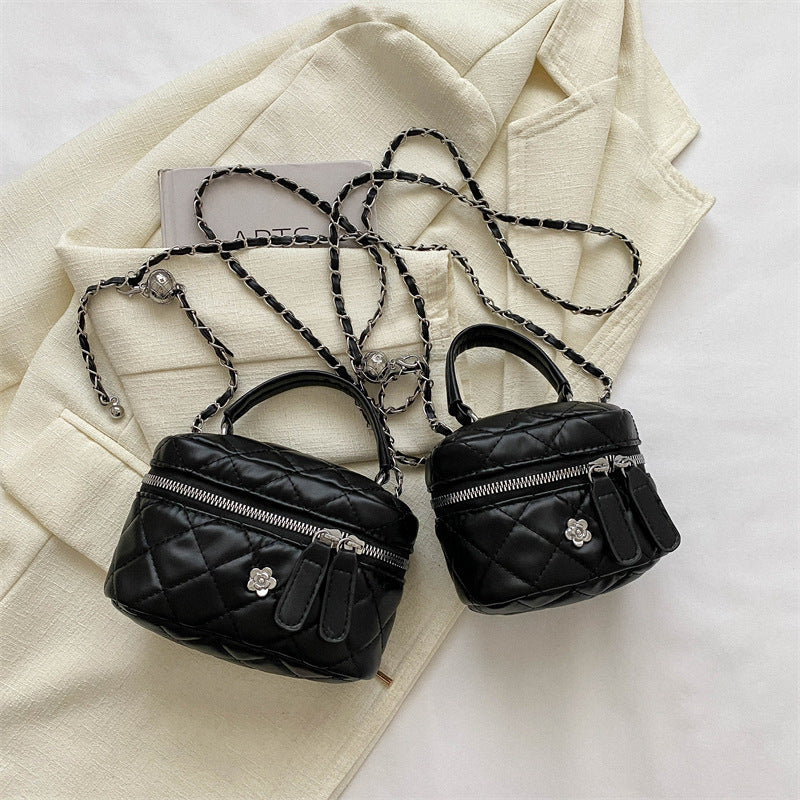 Quilted Mini Crossbody Handbag