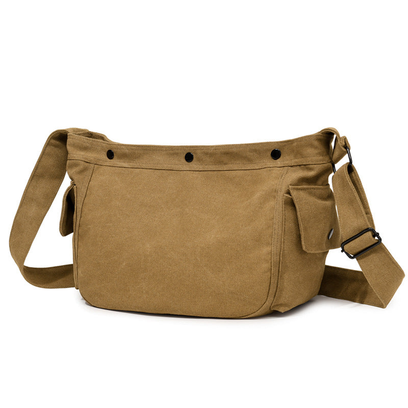 Multi-Pocket Utility Crossbody Shoulder Bag