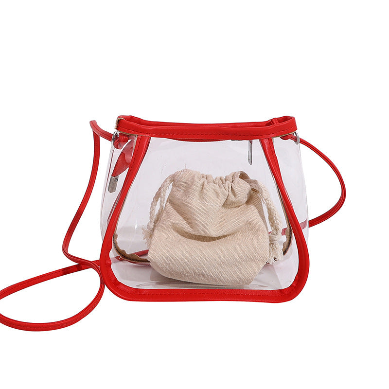 Transparent Mini Bucket Bag