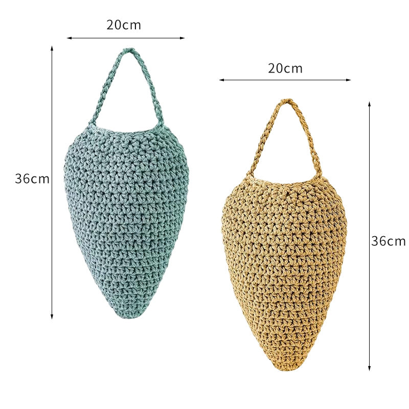 Hand-knotted shoulder bag
