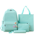 Stylish 4-Piece Backpack and Tote Bag Set
