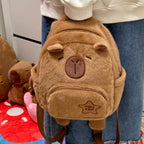 Plush Backpack in Bear Style