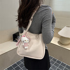 Ladies Mini-Handbag with playfully charming accessories