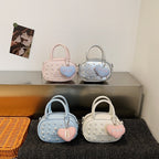 Ladies trendy mini handbag with striking pearl applications Nord bags