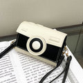 Women Mini-Handbag with Playful Flap Closure