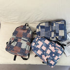 Backpack in Creative Patchwork Design