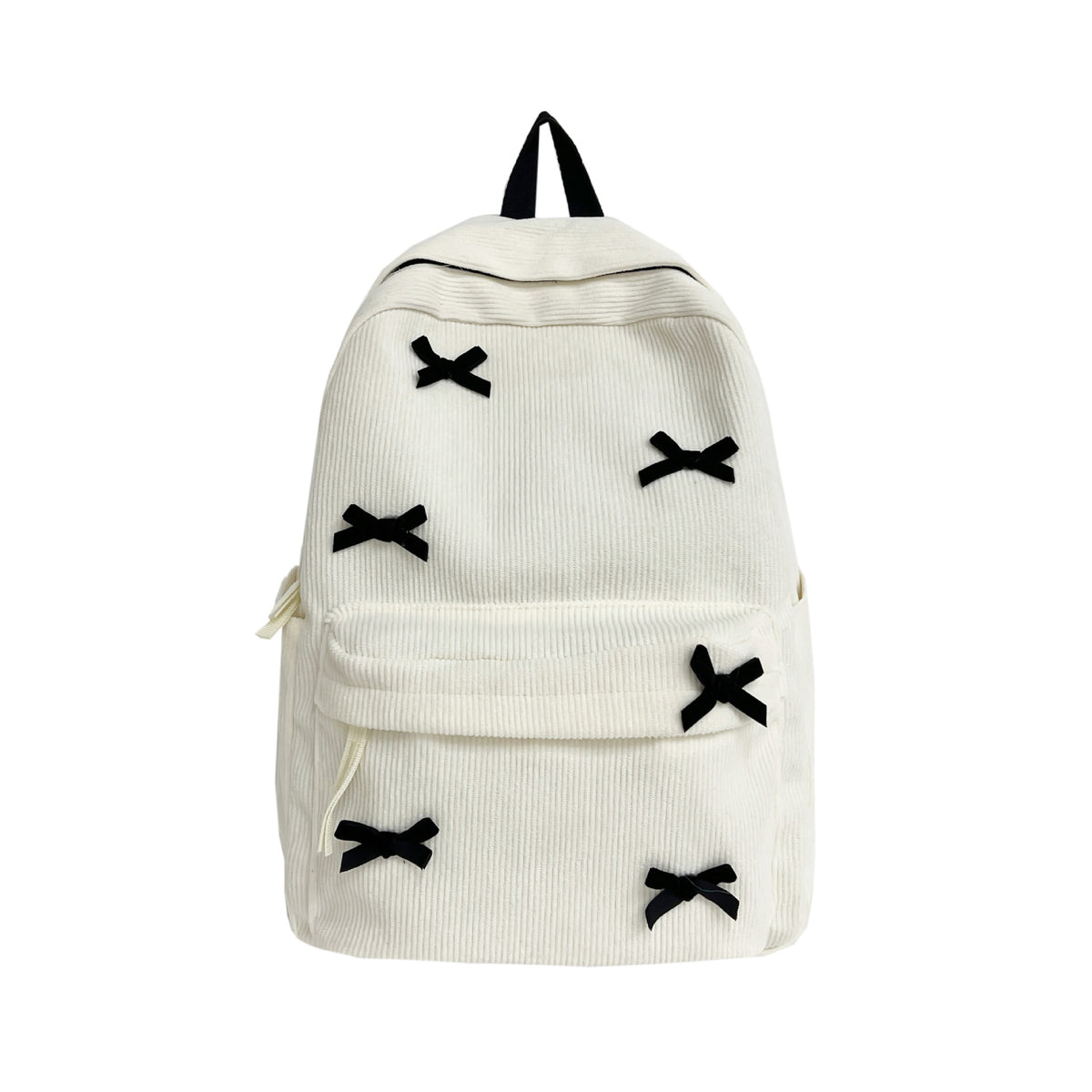 Backpack with Playful Ribbon Design