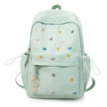 Trendy Embroidered Backpack