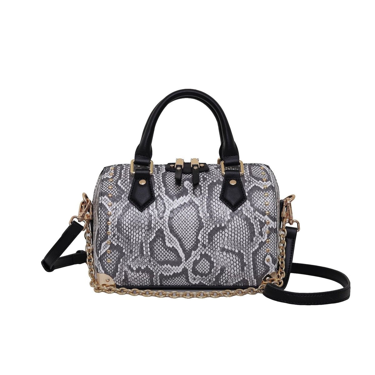 fashionable mini handbag with elegant chain strap