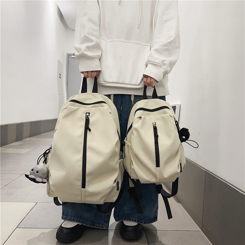 Backpack with Charming Animal Pendant and Innovative Storage