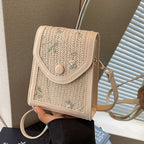 Mini Handbag with Floral Embroidery Design Nord Bags
