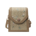 Mini Handbag with Floral Embroidery Design Nord Bags
