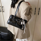 mini handbag with removable pendant