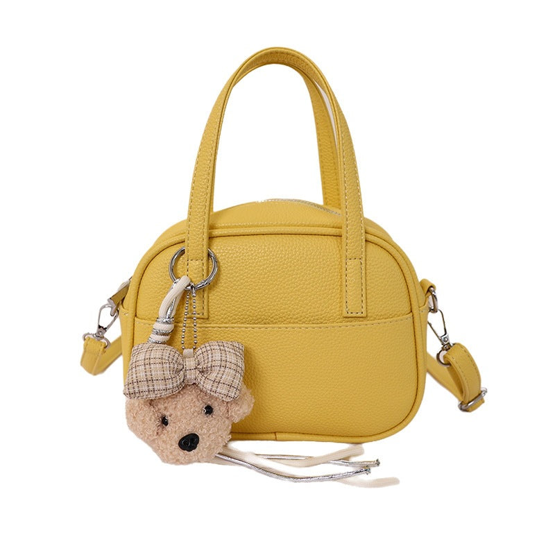 Women’s Mini-Handbag with Playful Animal Pendant