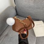 Stylish Faux Fur Mini Handbag