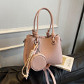 Women’s mini handbag with removable coin pocket