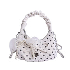 mini handbag with decorative accents