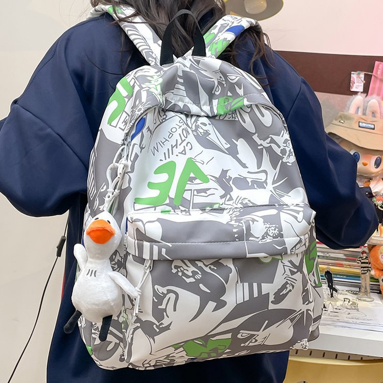 Backpack in Modern Comic Design