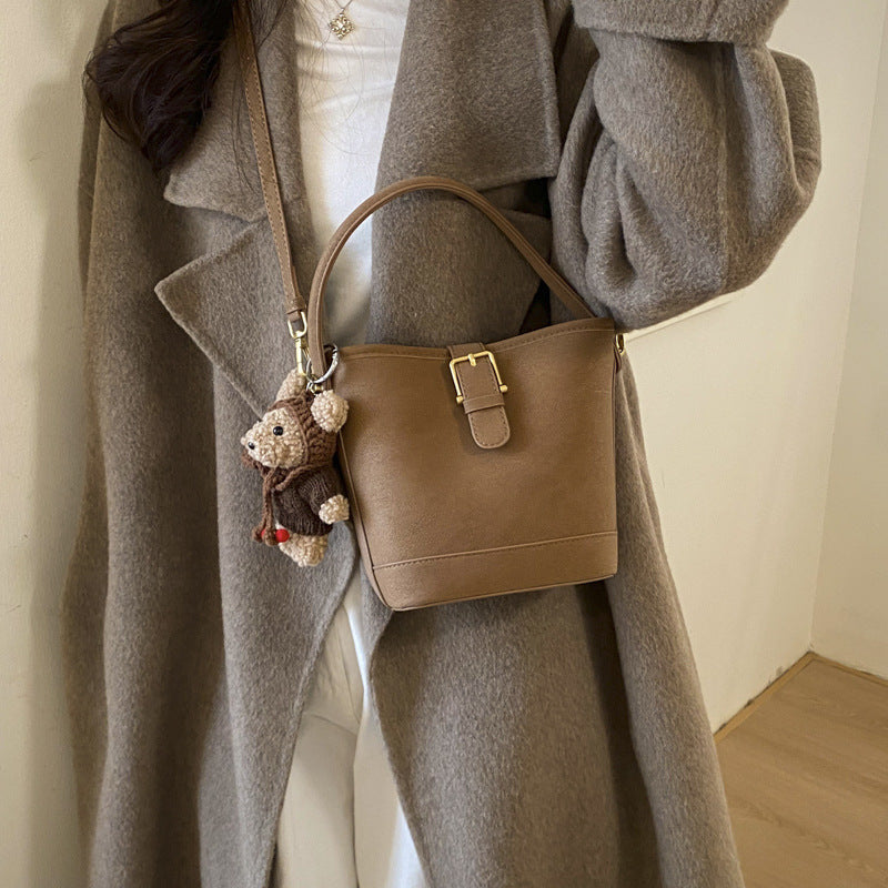 Hobo and Mini Handbag Set with Playful Pendant