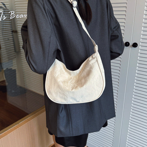 Contemporary Soft Leather Shoulder Bag