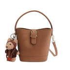 Hobo and Mini Handbag Set with Playful Pendant
