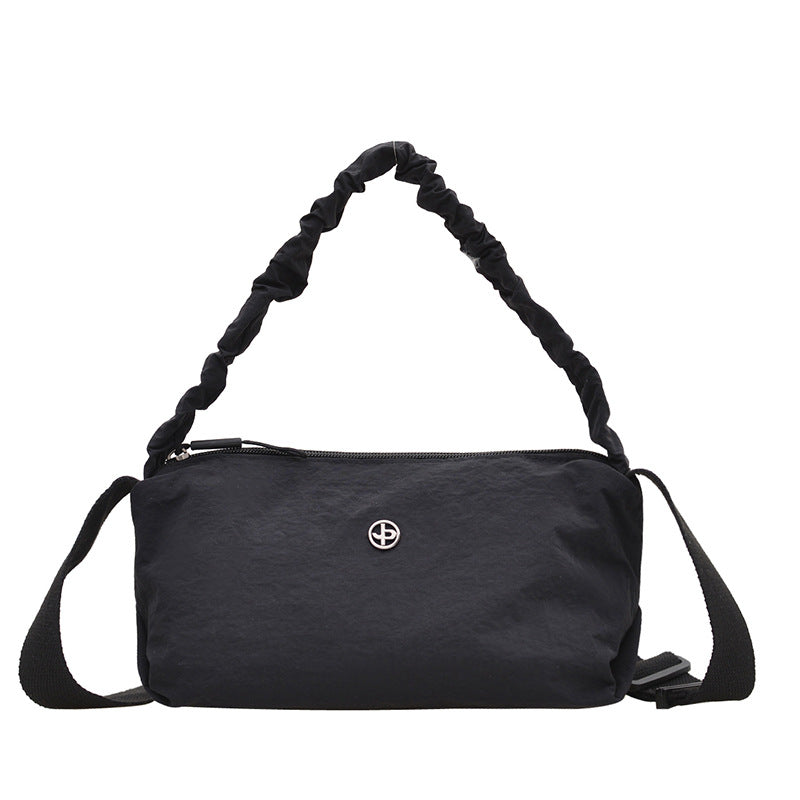 Versatile Crushable Fabric Crossbody Bag
