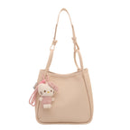 Ladies Mini-Handbag with playfully charming accessories