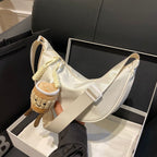 Shoulder bag with cute charm