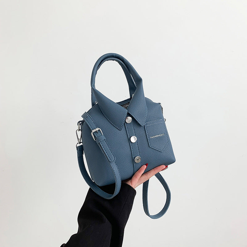 Ladies Mini Handbag in Shirt Design with Adjustable Shoulder Strap Nord Bags