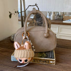 Women’s Mini-Handbag with Playful Animal Pendant