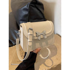 Elegant Bow-Detail Shoulder Bag