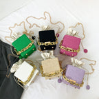 mini handbag with unique chain decoration and classic drawstring Nord bags