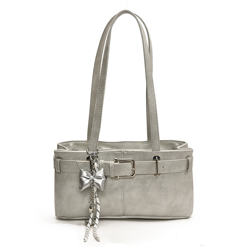 mini handbag with removable pendant