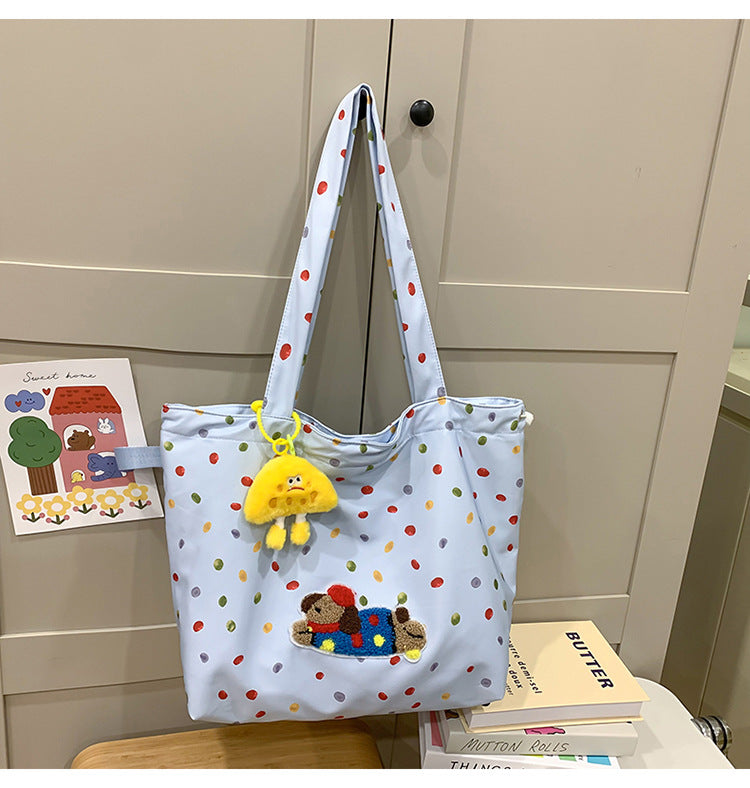 Fun-Themed Spacious Tote Bag