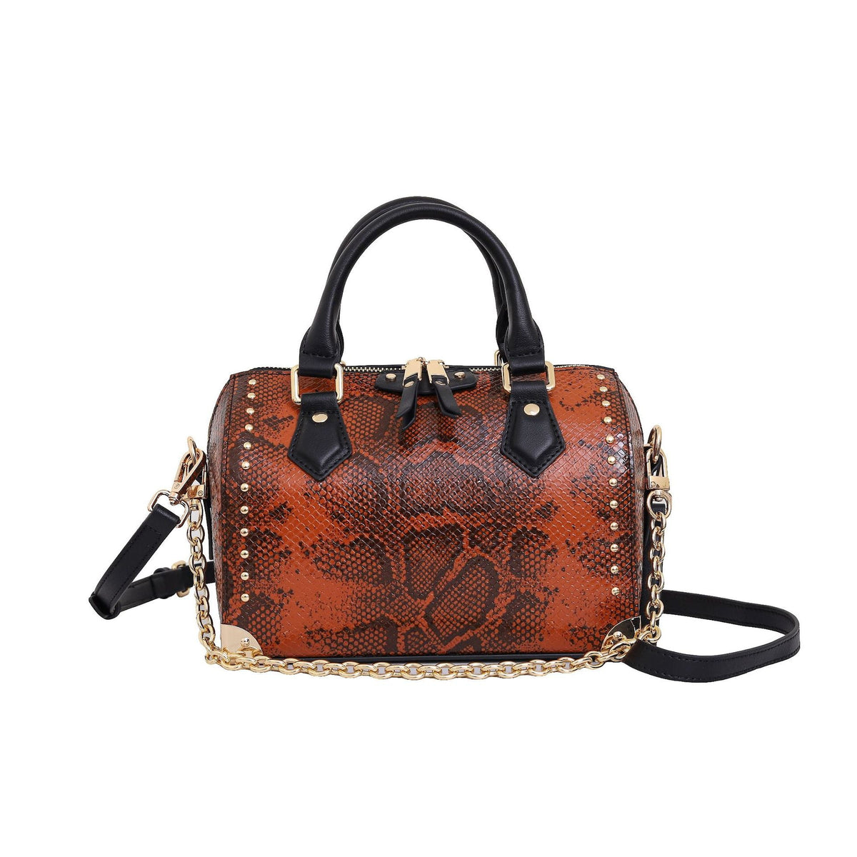fashionable mini handbag with elegant chain strap