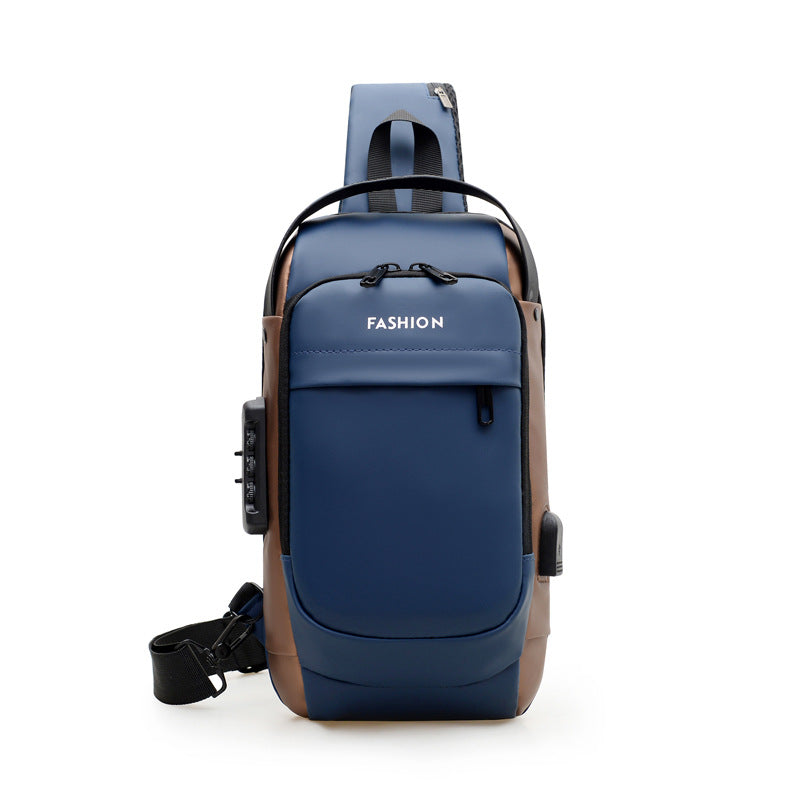 Shoulder bag with multiple compartments