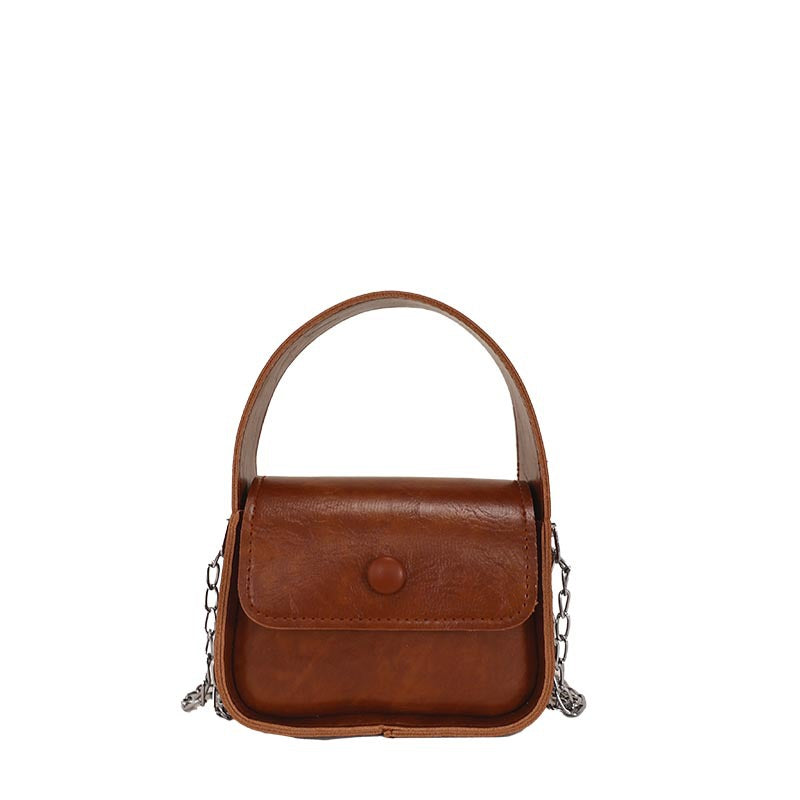 Compact Structured Crossbody Bag