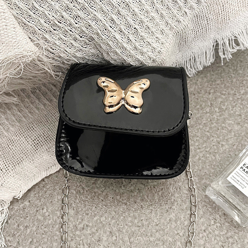 Stylish Butterfly Closure Mini Handbag