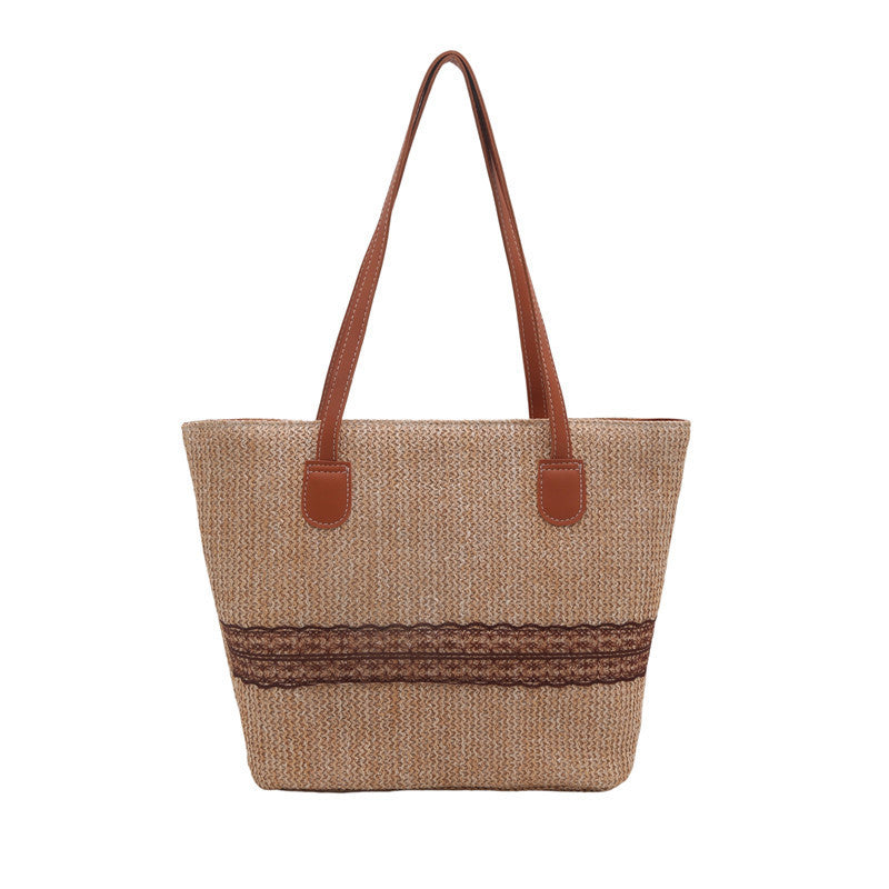 Eco-Friendly Handwoven Beach Tote Bag