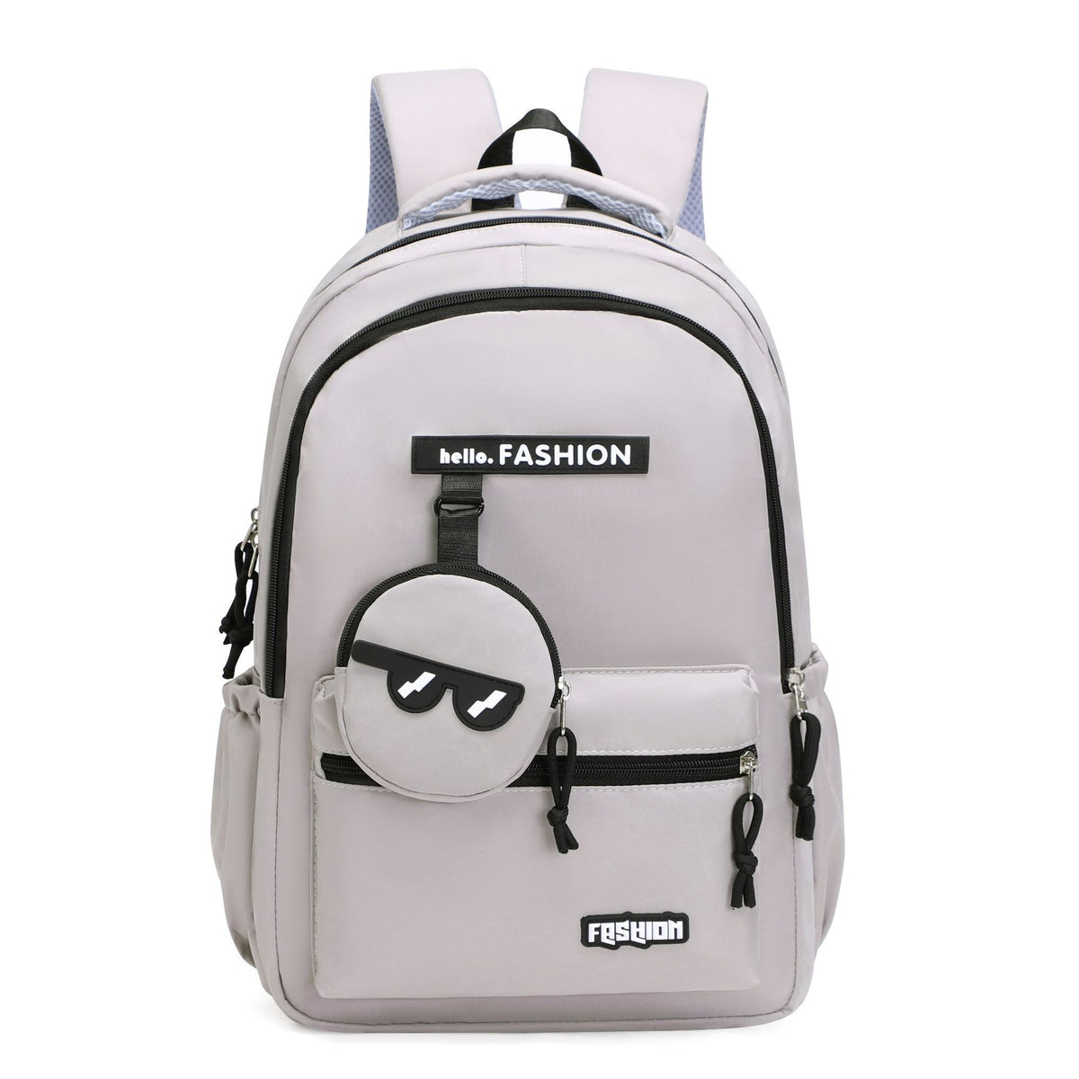 Stylish backpack with multifunctional compartments
