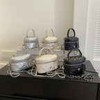 Quilted Mini Crossbody Handbag