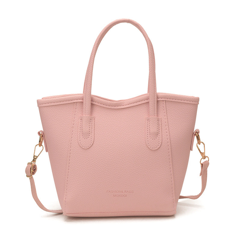 Ladies mini handbag with detachable shoulder strap